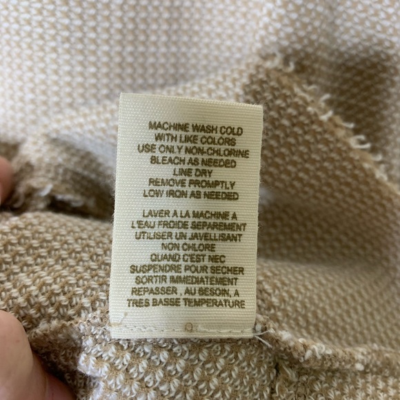 We The Free Tan Thermal Lace Detail Henley Size S - Picture 7 of 7